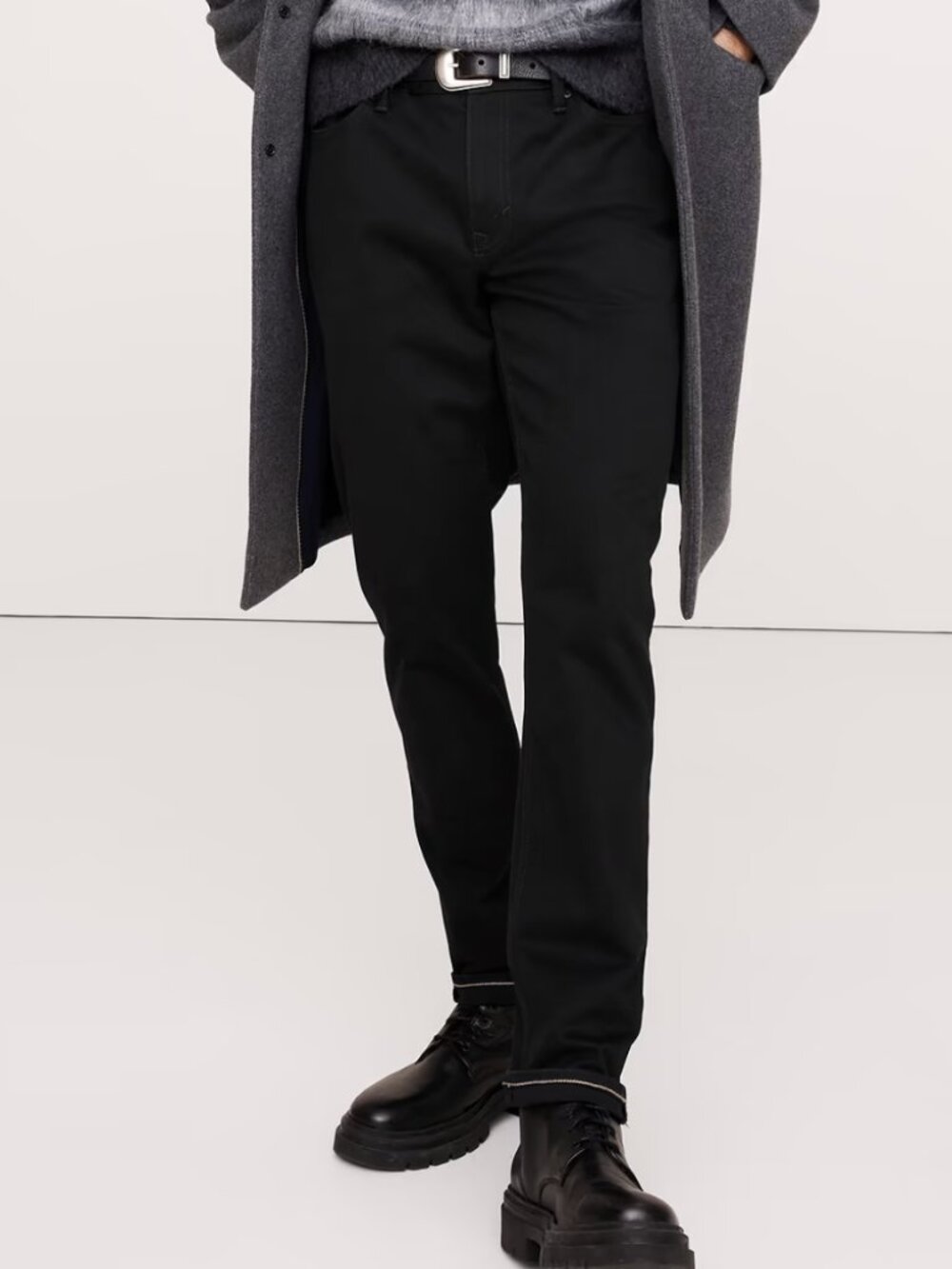 Banana Republic Slim Fit  Black Linen Cotton Traveler Pants 32 X 32